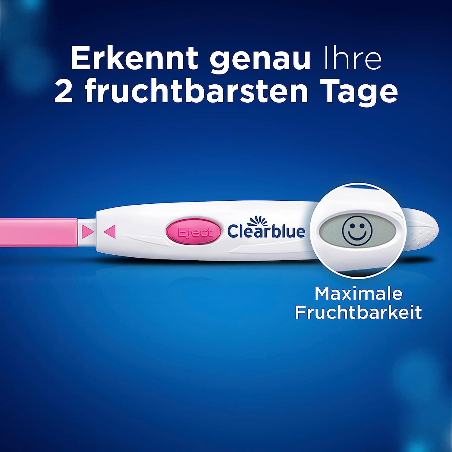 Clearblue Kinderwunsch Digital Ovulation Test Kit, 30 Tests + 1 Digital Test Holder, Fertility Test for Women/Ovulation, Proven to Get Pregnant Faster — изображение 3