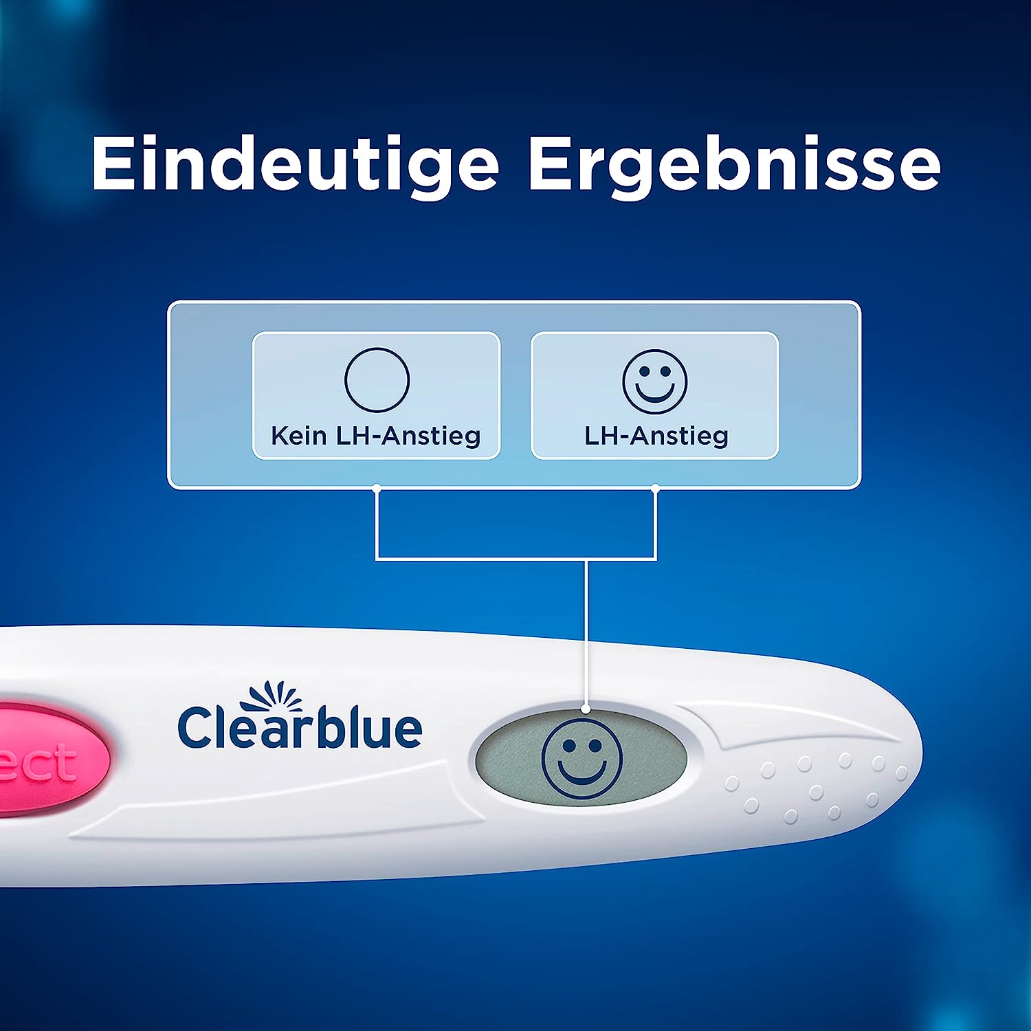 Clearblue Kinderwunsch Digital Ovulation Test Kit, 30 Tests + 1 Digital Test Holder, Fertility Test for Women/Ovulation, Proven to Get Pregnant Faster — изображение 6