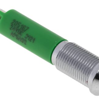 Indicatore da pannello RS PRO Verde  a LED, 24V cc, Sporgente, foro da 6mm