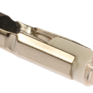 Lampada per indicatori RS PRO, lunga 31mm, Ø 5.5mm, 48V ca/cc, luce color Bianco, 1500mcd, Chip singolo da 20000h con