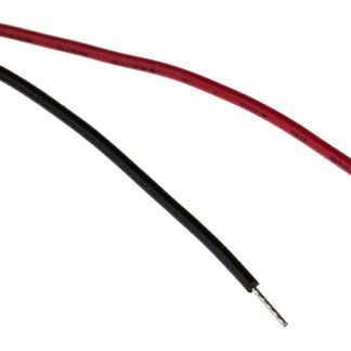 Indicatore da pannello RS PRO Rosso  a LED, 24V cc, Ad incasso, foro da 8mm