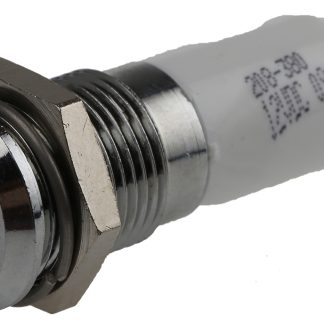 Indicatore da pannello RS PRO  a LED, 12V cc, Sporgente, foro da 14mm