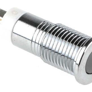 Indicatore da pannello RS PRO  a LED, 2V cc, A filo, foro da 8mm