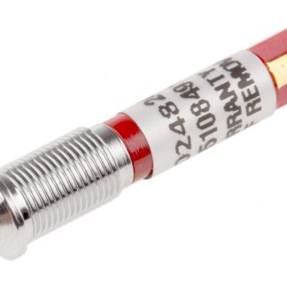 Indicatore da pannello RS PRO Rosso  a LED, 24V cc, Sporgente, foro da 6mm