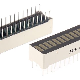 Display LED, barra luminosa a 20 segm. Kingbright, 10.2 x 50.7 x 8mm, 9 mcd, col. Verde