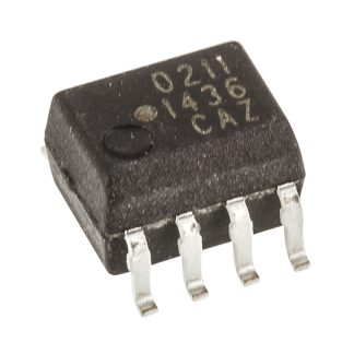 Fotoaccoppiatore Broadcom, Montaggio con foro passante, uscita Trigger di Schmitt, 8 Pin