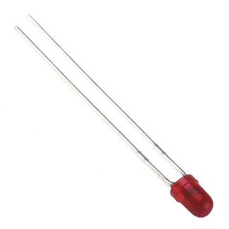 LED Rosso Broadcom, PCB, 1,6 V, 3 mm (T-1)