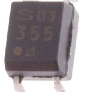 Fotoaccoppiatore Sharp, Montaggio superficiale, uscita Fototransistor Darlington 600%, 4 Pin