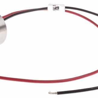 Indicatore da pannello RS PRO Giallo  a LED, 220V ca, IP67, A filo, foro da 22mm