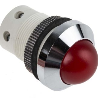 Indicatore da pannello Signal Construct Rosso  a LED, 230V ca, IP67, foro da 22mm