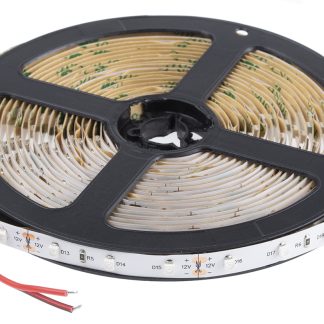 Striscia LED RS PRO, 5m, 12V, col. Rosso, IP20