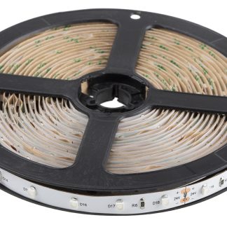 Striscia LED RS PRO, 5m, 24V, col. Verde, IP20