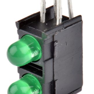 Indicatore LED per PCB Verde Schurter, Right-angle