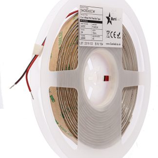 Striscia LED PowerLED, 5m, 24V cc, col. Bianco 6000K, IP65, serie 5M282