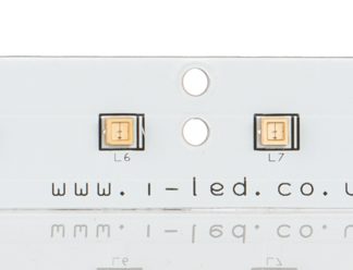 LED a ultravioletti Intelligent LED Solutions ILS-OV12-O275-VL030-SC201-W2. 130 °, 275nm, Montaggio con foro passante