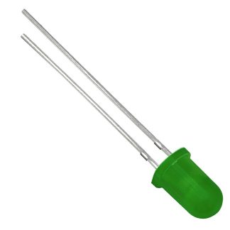 LED Verde Ledtech, PCB, 2,1 V, 5 mm (T-1 3/4)