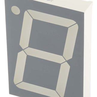 Display LED a 7 segmenti Kingbright, H. 57mm, 70 x 48 x 12mm, 57 mcd, col. Rosso