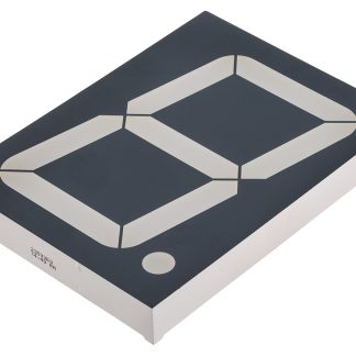 Display LED a 7 segmenti Kingbright, H. 101mm, 122 x 90 x 15mm, 23 mcd, col. Rosso