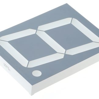 Display LED a 7 segmenti Kingbright, H. 101mm, 122 x 90 x 15mm, 31 mcd, col. Verde