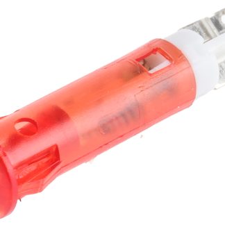 Indicatore da pannello Signal Construct Rosso  a LED, 5 → 7V, A filo, foro da 5mm