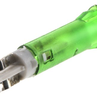 Indicatore da pannello Signal Construct Verde  a LED, 24 → 28V, A filo, foro da 5mm