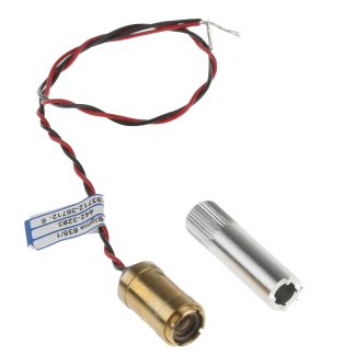 Modulo LASER Global Laser 5001-21-000, Rosso (635nm), 1mW, per allineamento 2