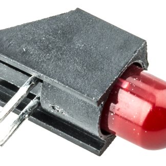 Indicatore LED per PCB Rosso Dialight, 50 °, 1 LEDs, Right-angle, 2,5 V, Montaggio con foro passante