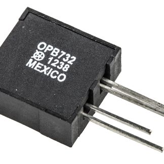 Sensore ottico a riflessione Optek OPB732, uscita Fototransistor, montaggio Montaggio con foro passante