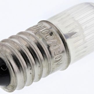 Lampada per indicatori RS PRO, lunga 30mm, 100/120V, luce color Arancione con base E10