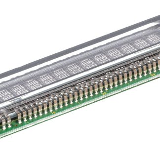 Display VFD Futaba M12BY02AA 7 x 5, 1 fila di 12 caratteri, interfaccia seriale I/F, 25 x 115 x 21.9mm