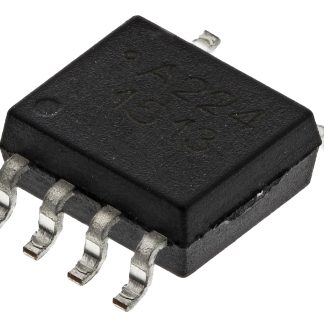 Fotoaccoppiatore Broadcom, 2 canali, Montaggio superficiale, uscita Transistor 20%, 8 Pin