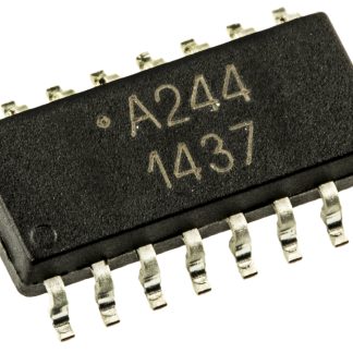 Fotoaccoppiatore Broadcom, 4 canali, Montaggio superficiale, uscita Transistor 20%, 16 Pin