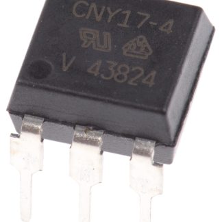 Fotoaccoppiatore Vishay, Montaggio con foro passante, uscita Transistor 160 %, 6 Pin