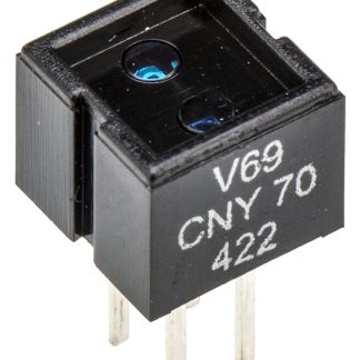 Sensore ottico a riflessione Vishay CNY70, uscita Fototransistor, montaggio Montaggio con foro passante