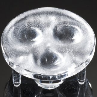 Lente per LED Ledil C10756_CUTE-3-W, per 3 LED, diam. 35mm, emissione Ad angolo ampio, copertura ±20 °, per Cree MC-E,