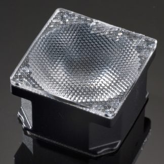 Lente per LED Ledil FA10676_CMC-M, emissione Ad angolo medio, copertura 30 °, per Cree MC-E Quadrata, serie Rose