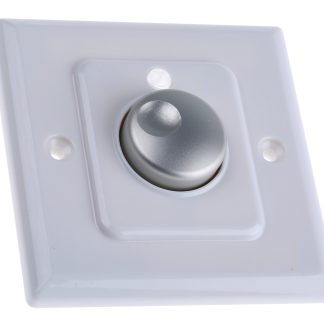 Piastra anteriore variatore luminosità LED eldoLED DLA101W1 per DLC40201 dimmer di rete DMX a colori EldoLED DimWheel