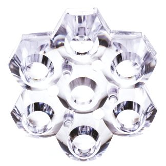 Lente per LED Polymer Optics 263, per 7 LED, diam. 39.2mm, per LED LUXEON Rebel