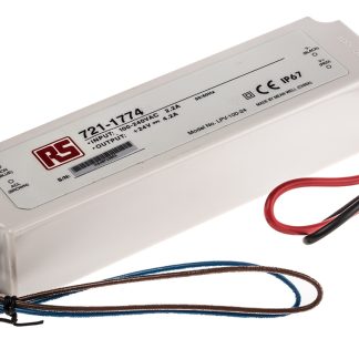 Driver LED Mean Well, 100.8W, IN 127 → 370 V dc, 90 → 264 V ac, OUT 24V, 4.2A
