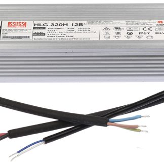 Driver LED Mean Well, 264W, IN 127 → 431 V dc, 90 → 305 V ac, OUT 12V, 22A