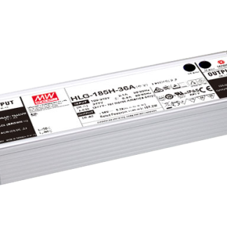 Driver LED Mean Well, 187.2W, IN 127 → 370 V dc, 90 → 264 V ac, OUT 24V, 7.8A