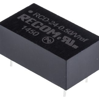 Driver LED RCD-24-0.50/Vref Recom, 0 → 500mA out, 17.5W, 6 Pin PCB