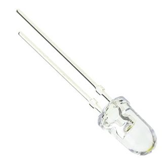 LED Ciano Broadcom, PCB, 3,2 V, 5 mm (T-1 3/4)