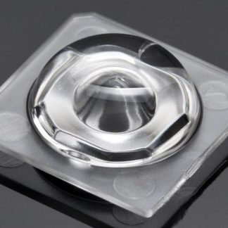 Lente per LED Ledil C12473_SIRI-A, emissione Quadrata, copertura 58+132 → 74+137°, per Cree XT-E, Nichia