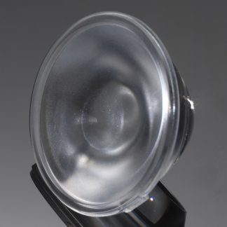 Lente per LED Ledil C12502_MIRA-WW, diam. 32.4mm, emissione Angolo più ampio, copertura 53 → 58 °, per Bridgelux