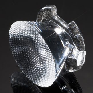 Lente per LED Ledil CA11391_EMILY-M2, diam. 26mm, emissione Medio, copertura 28 → 30 °, per Cree XB-H, Cree