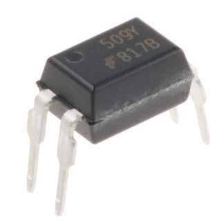 Fotoaccoppiatore onsemi, Montaggio con foro passante, uscita Transistor, 4 Pin