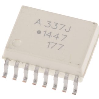 Fotoaccoppiatore Broadcom, Montaggio superficiale, uscita Stadio pilota IGBT, MOSFET, 16 Pin