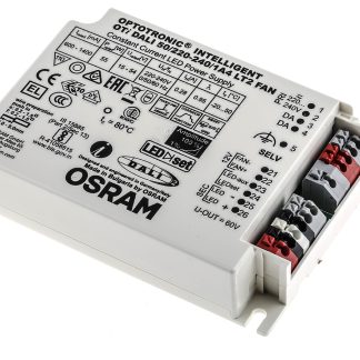 Modulo controllore LED Osram, 55W, IN 176 → 276 V dc, 198 → 264 V ac, OUT 15 → 54V, 1.4A