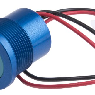 Indicatore da pannello RS PRO Blu  a LED, 12V, IP67, A filo, foro da 22mm
